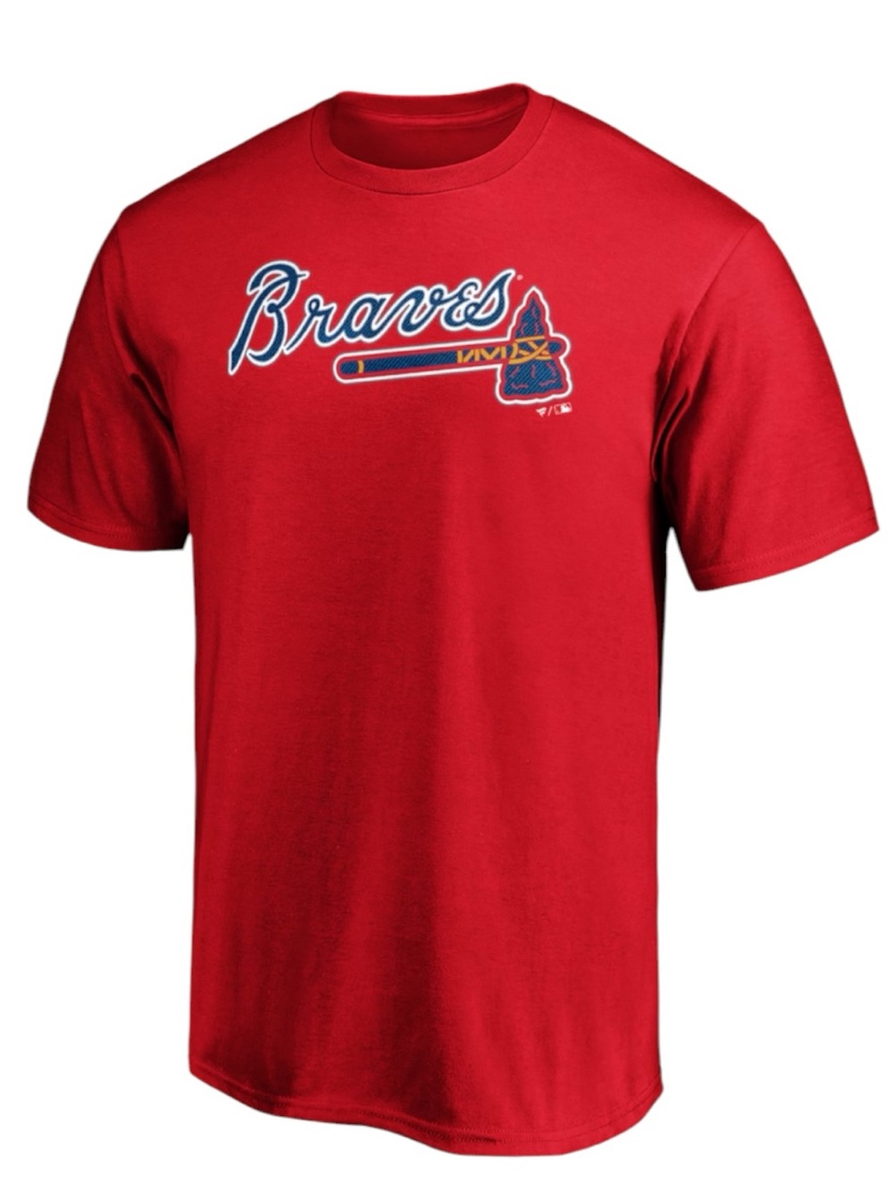 Fanatics Atlanta Braves Unisex Red Short-Sleeve Tee -NWT
